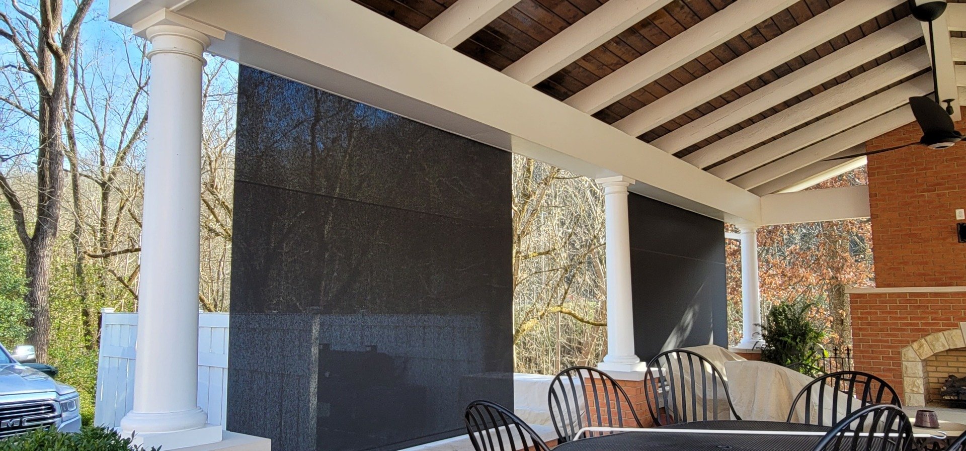 Retractable Screens in Somerset, KY Lexington Tent & Awning