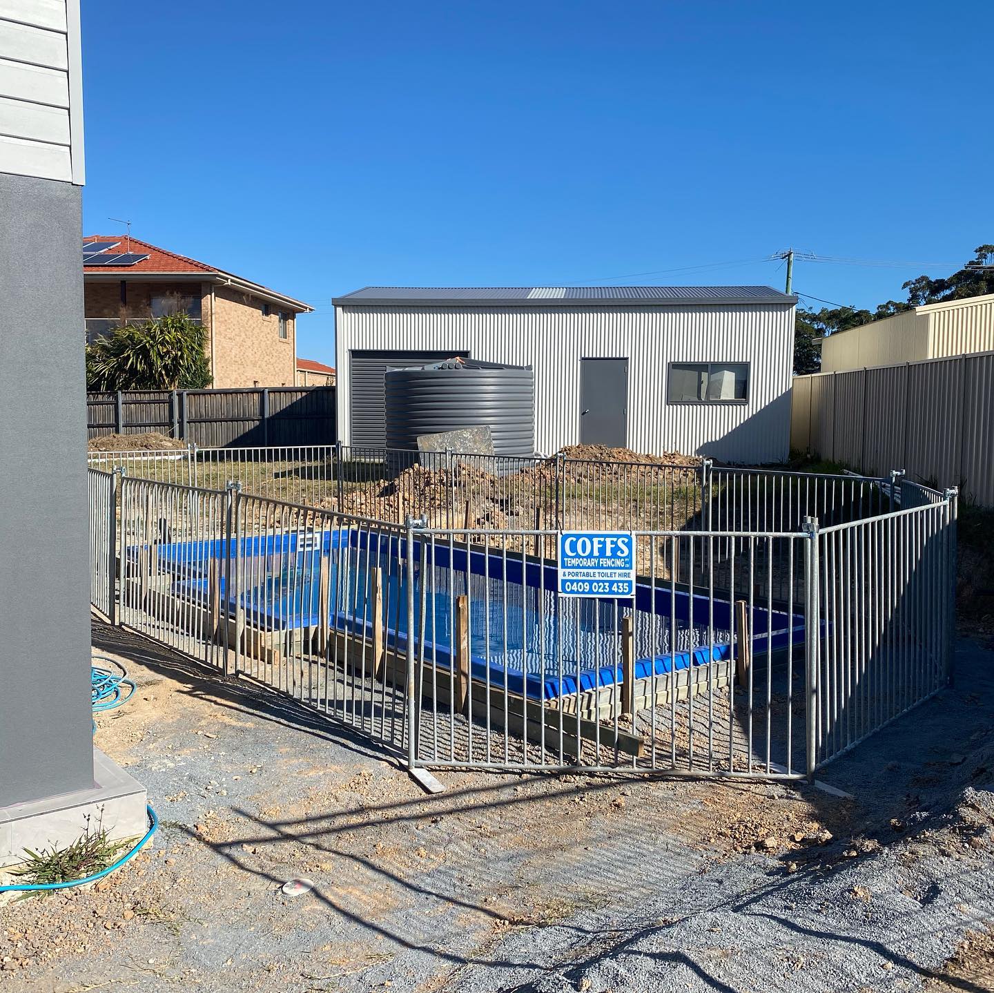 Fence Hire in Nambucca Heads Coffs Temporary Fencing