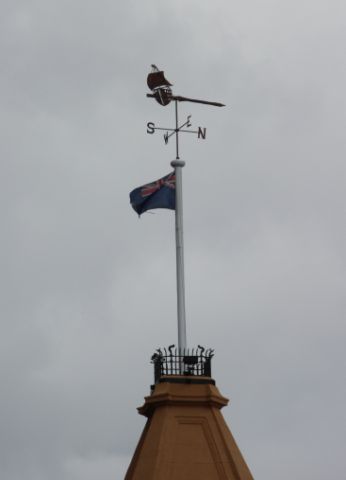 Installation of flagpole & structural steel reinstatement