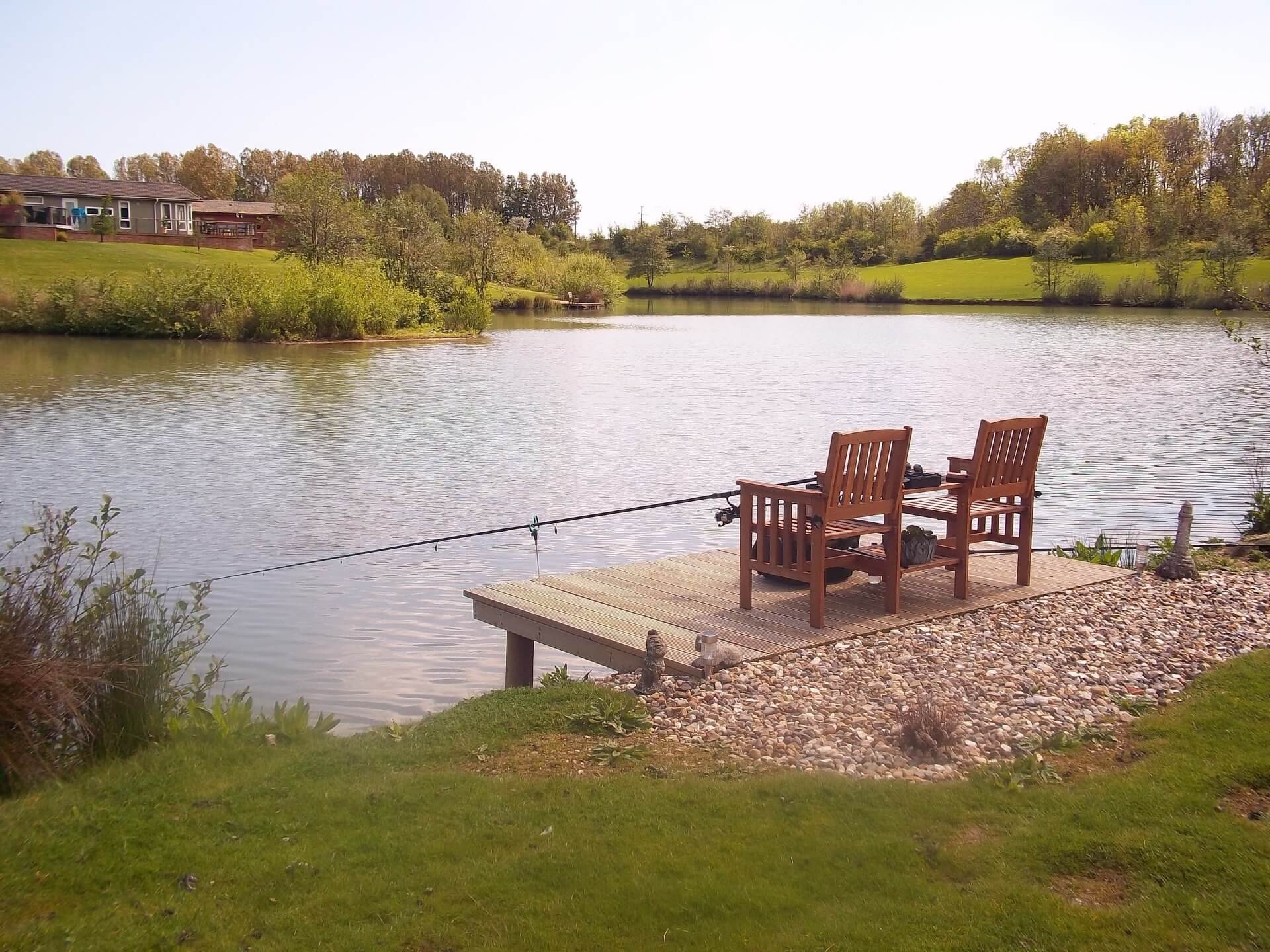 Luxurious lakeside lodges for sale Heron Lakes