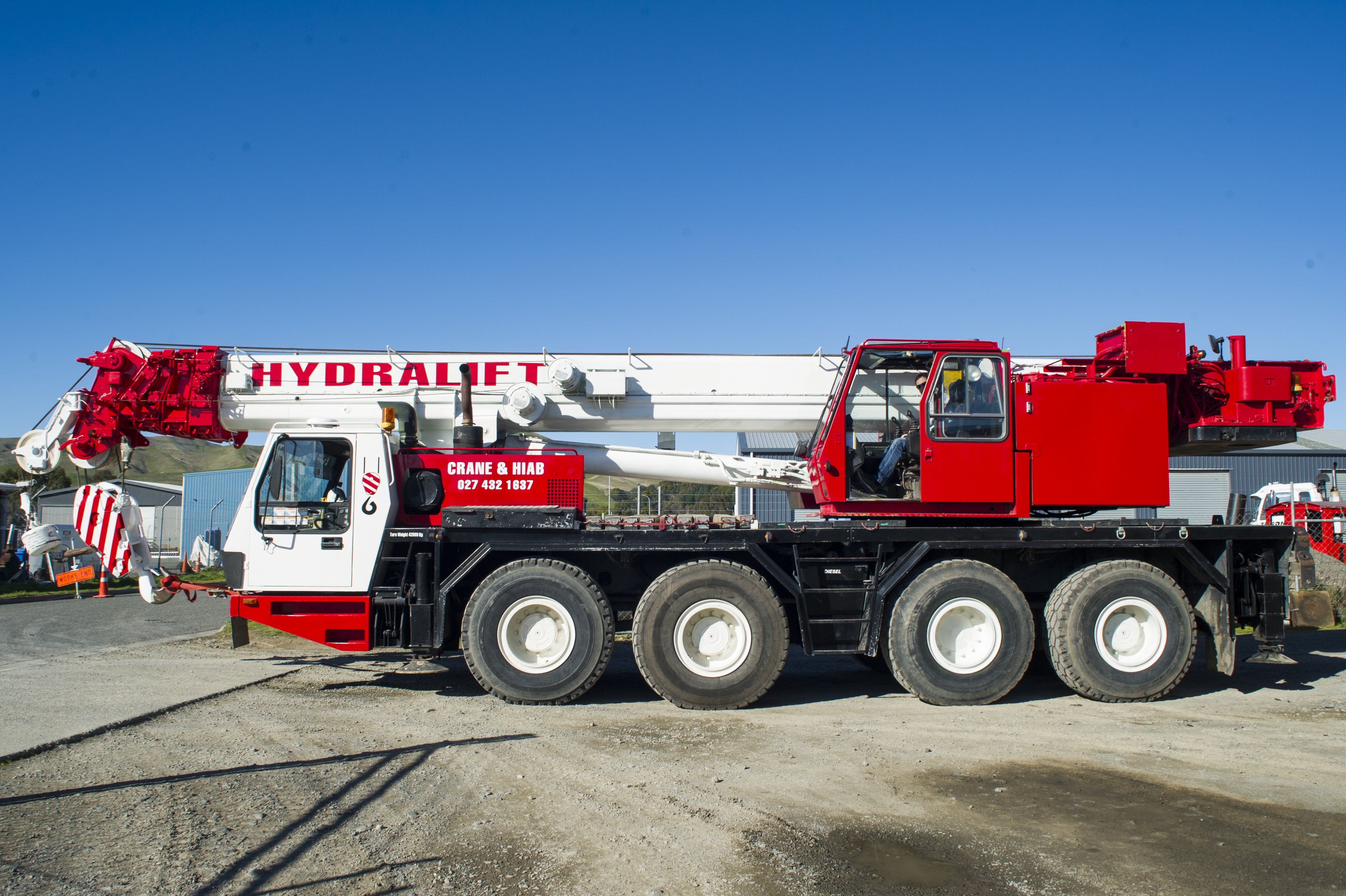 Crane hire | Marlborough region | Hydralift Crane Hire