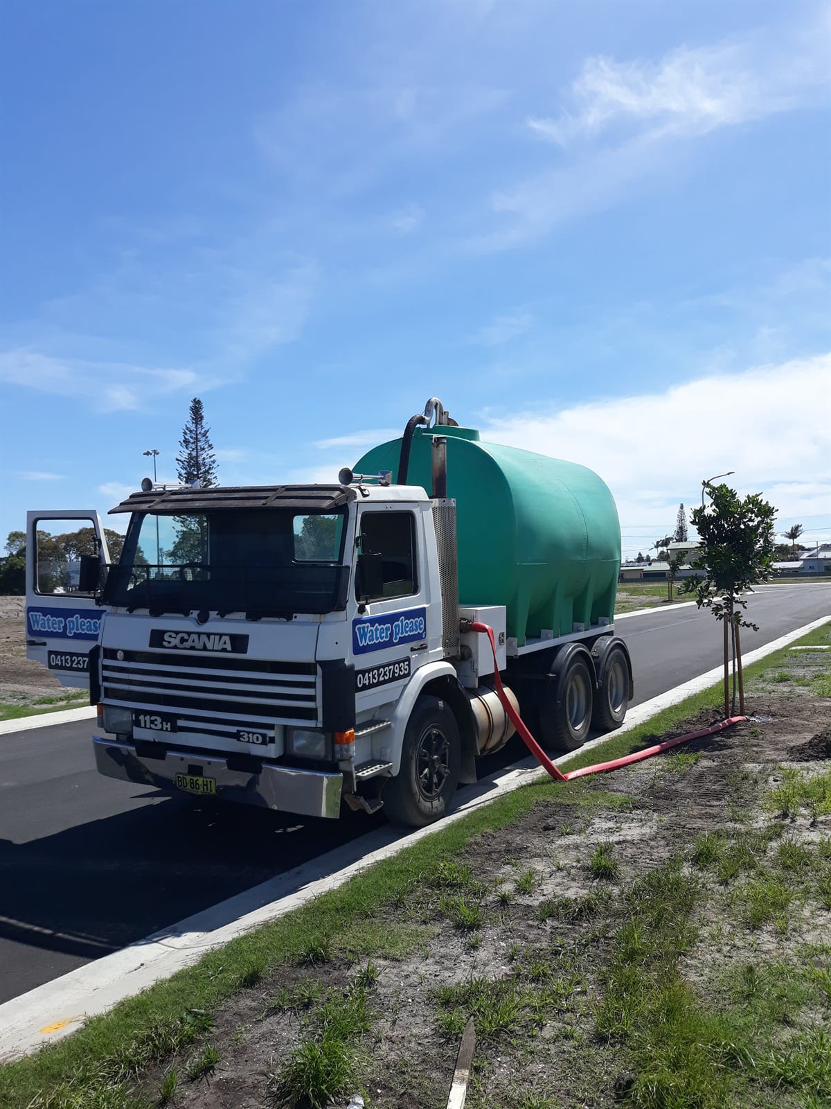 Water Truck — Water Please in Lennox Head, NSW