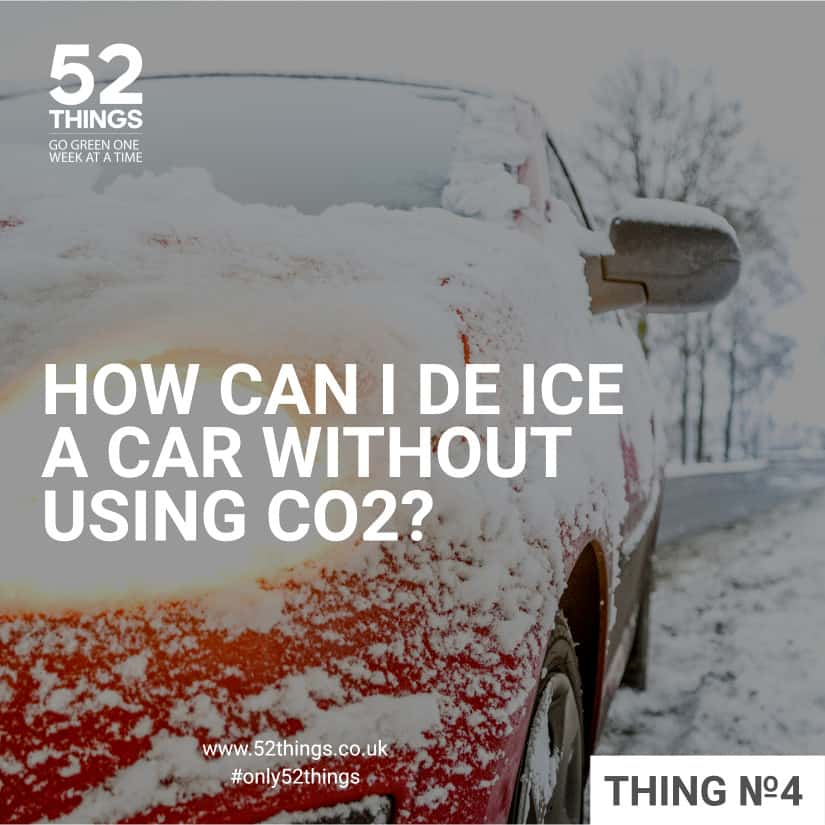 HOW CAN I DE ICE A CAR WITHOUT USING CO2?