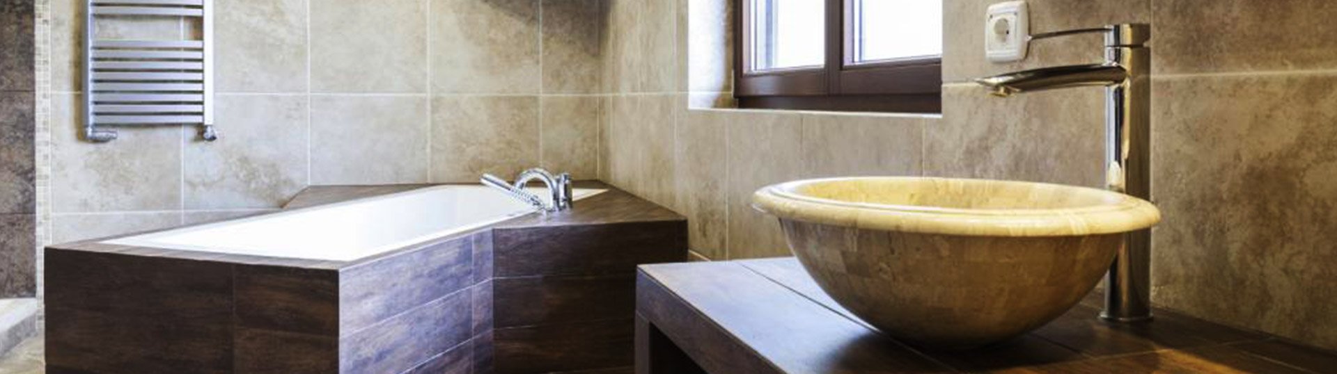 Bathroom in Perth after bathroom plastering and remodeling