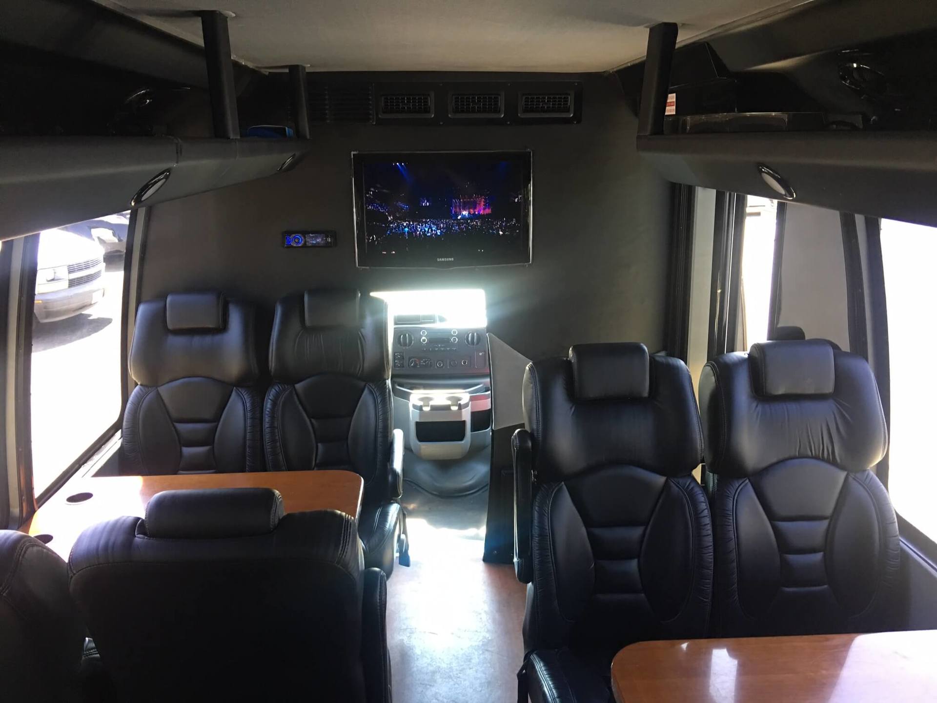 Party Bus Rentals Fresno CA, Merced, Visalia Bathroom On Board