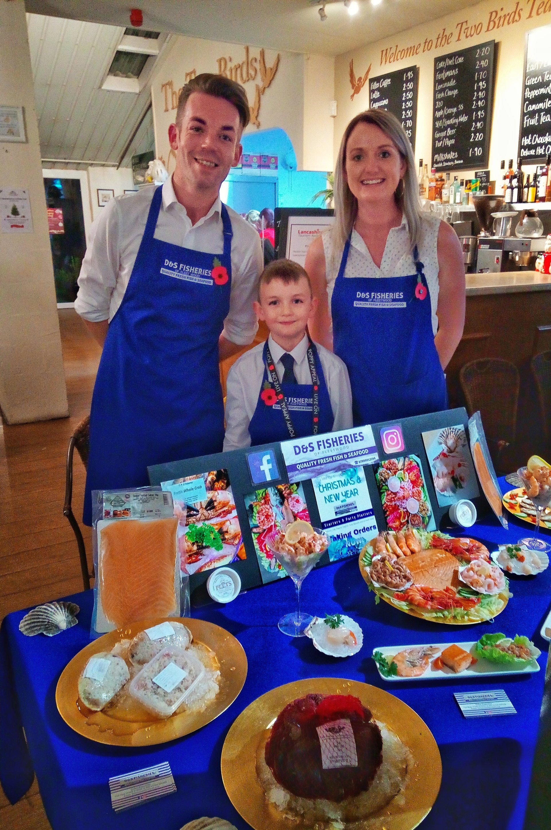 Fresh Fish & Seafood direct from Fleetwood! Stores in Widnes & Chorley