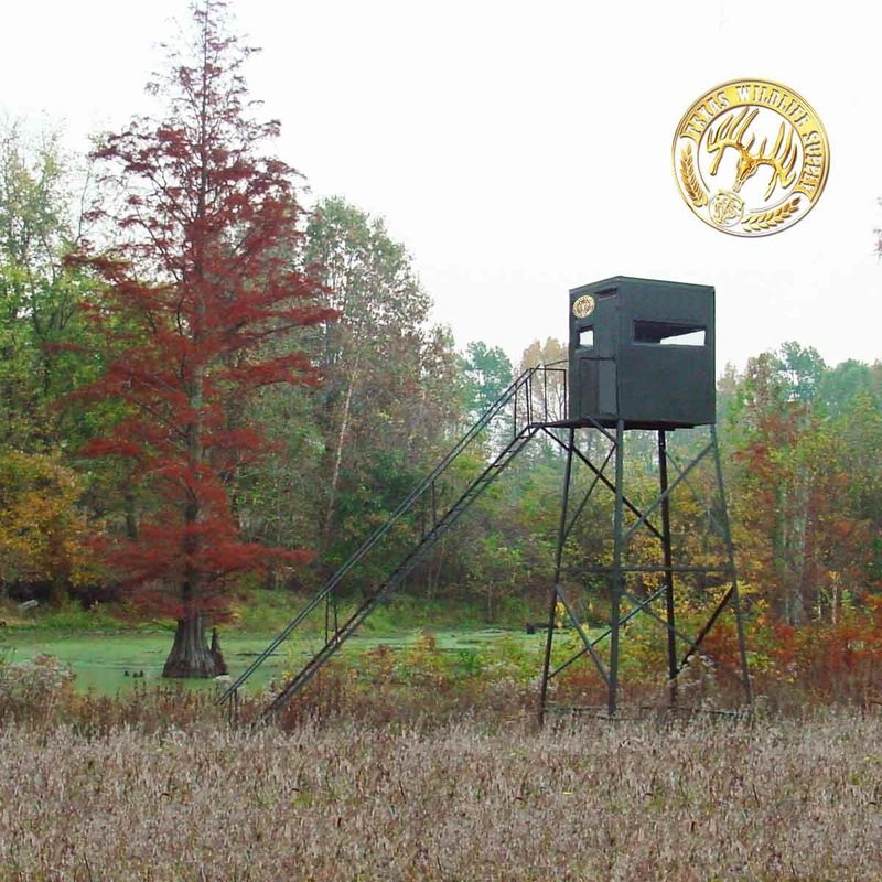 5x5 Deer Blinds for Sale Elevated Deer Blinds Texas Wildlife Supply