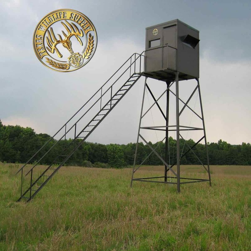 5x5 Deer Blinds for Sale Elevated Deer Blinds Texas Wildlife Supply