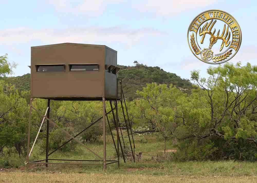 7x10 Deer Blinds for Sale Elevated Deer Blinds Texas Wildlife Supply