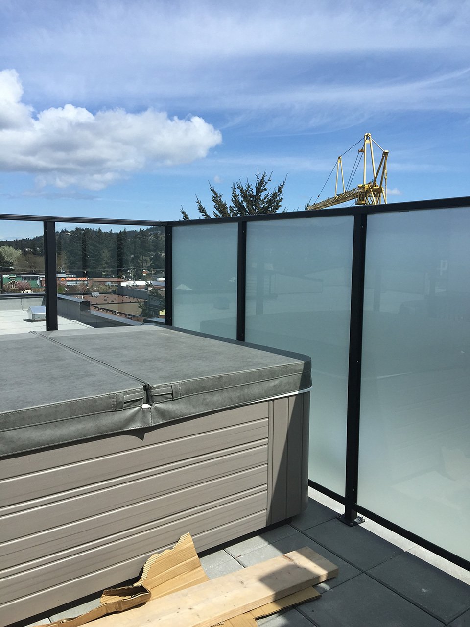 Custom Railing Nanaimo, BC SunRay Aluminum Railings