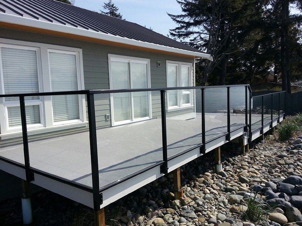 Custom Railing Nanaimo, BC SunRay Aluminum Railings
