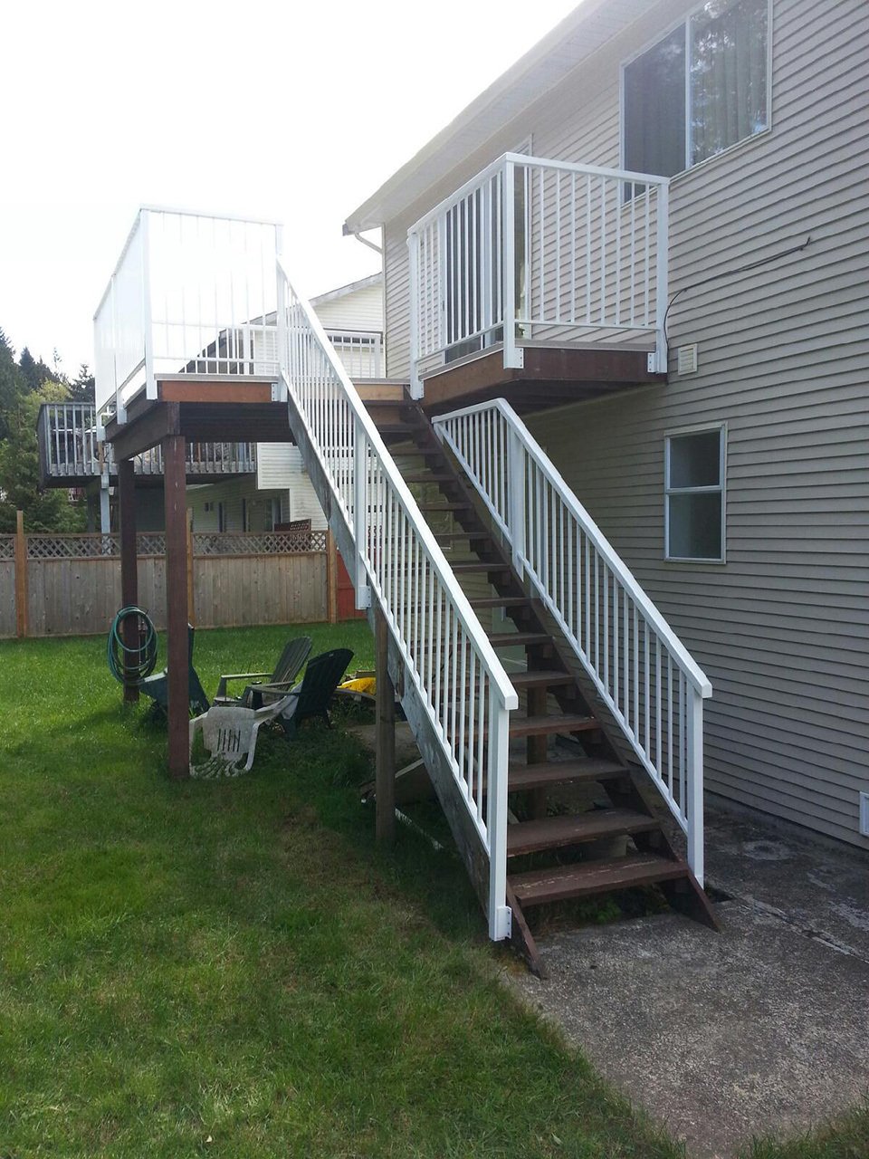 Custom Railing Nanaimo, BC SunRay Aluminum Railings