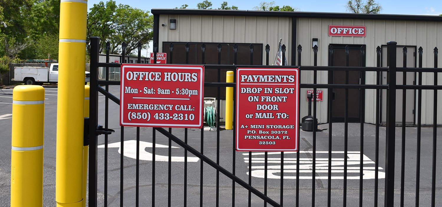ClimateControlled Storage Units Pensacola, FL A+ Mini Storage of