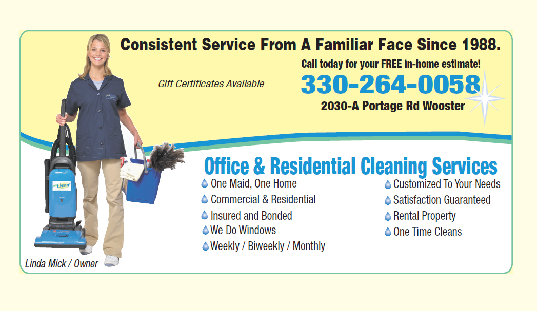 Residential & Commercial Cleaning Services Cleaning Services in Wooster, Ohio MTO Clean of