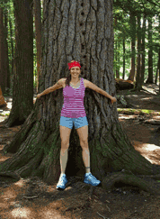 Healthy Chef Shell by a tree