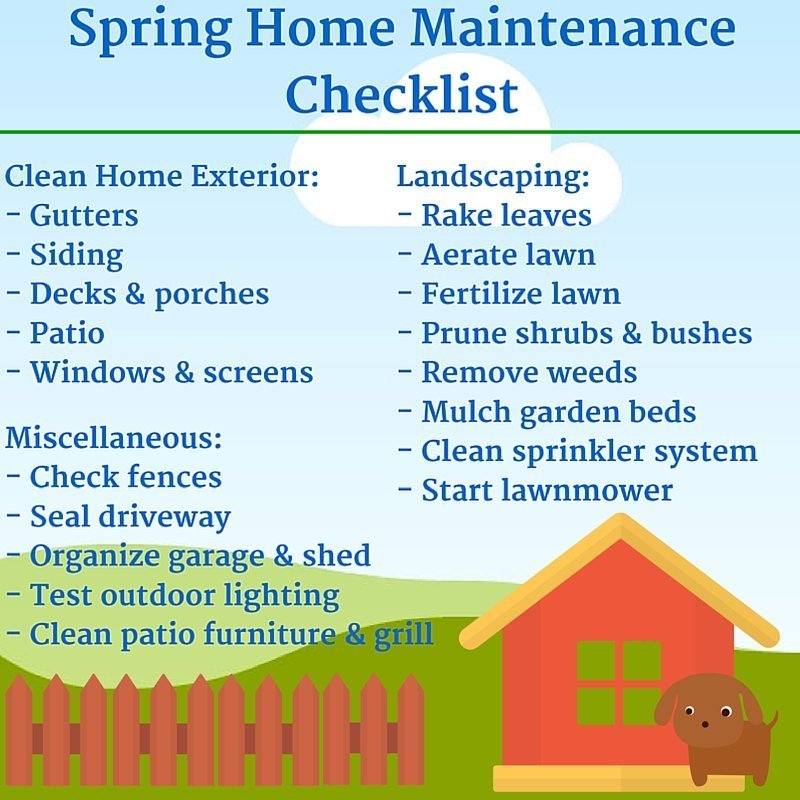 Spring Cleaning Checklist for Homeowners | John Kline Septic 