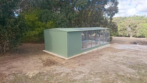 aviaries bibra lake, wa custom sheds perth