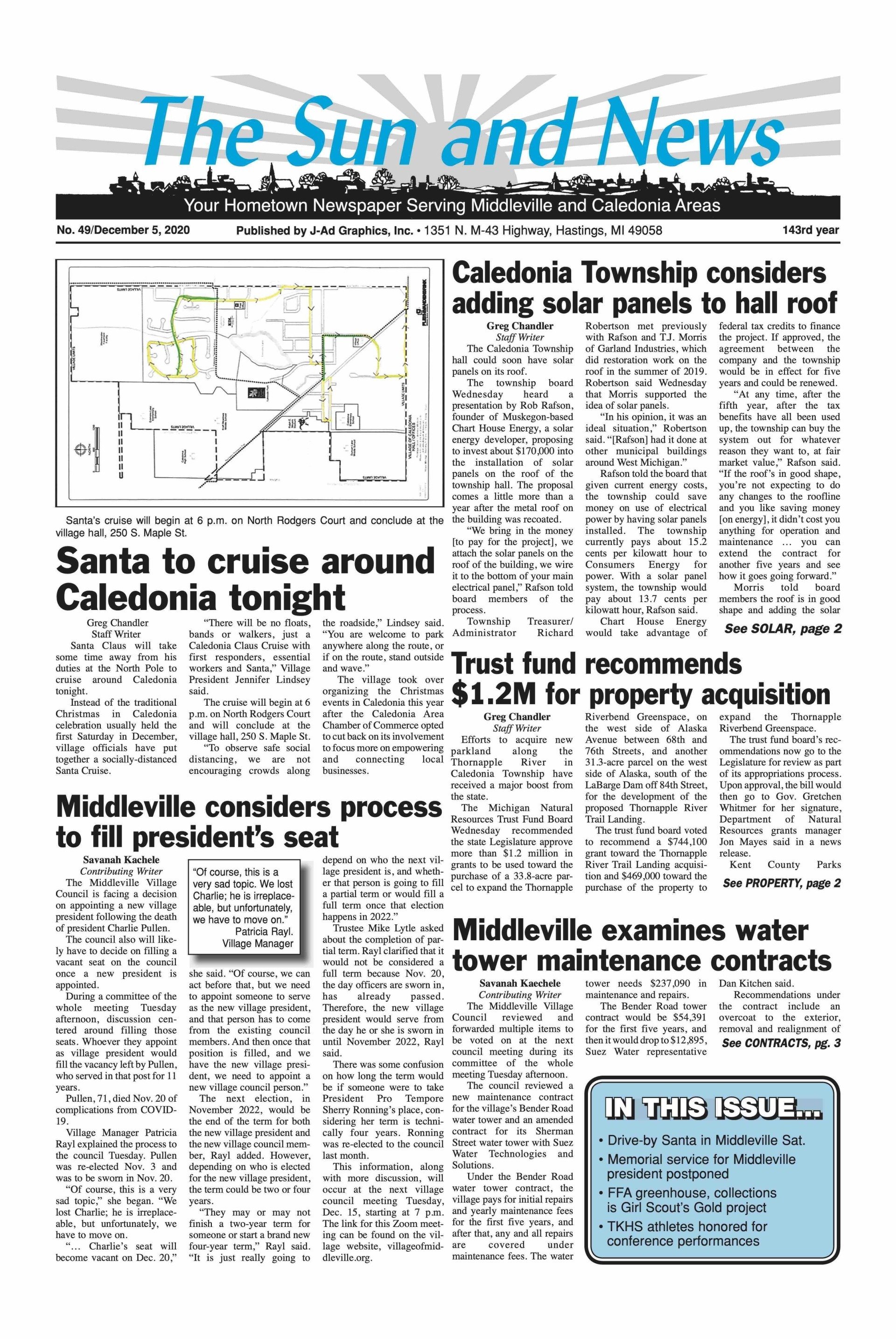 Michigan City Busted Newspaper - xdfw90x