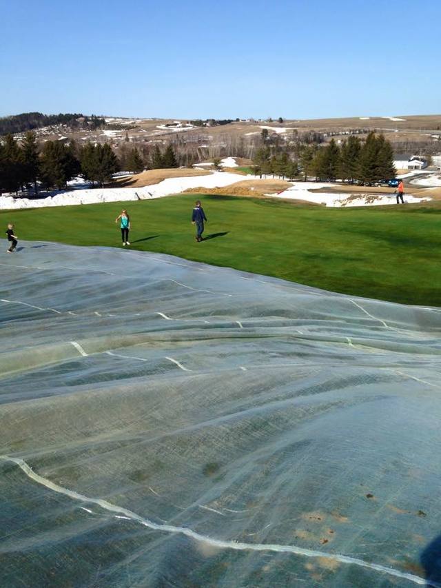 COVERTECH Golf Green Covers Turf Covers Athletic Field Covers