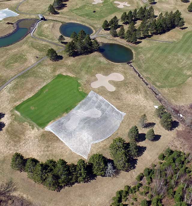 COVERTECH Golf Green Covers Turf Covers Athletic Field Covers