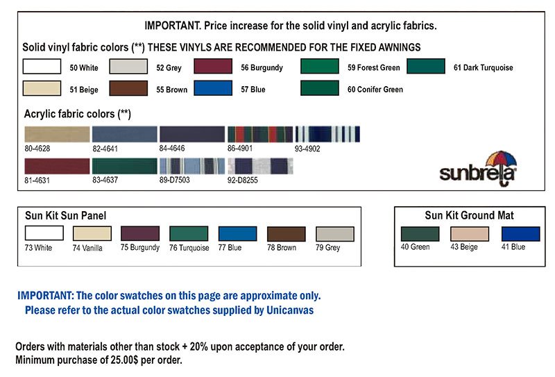 COVERTECH RV Awnings Replacement RV Awnings RV Fabric