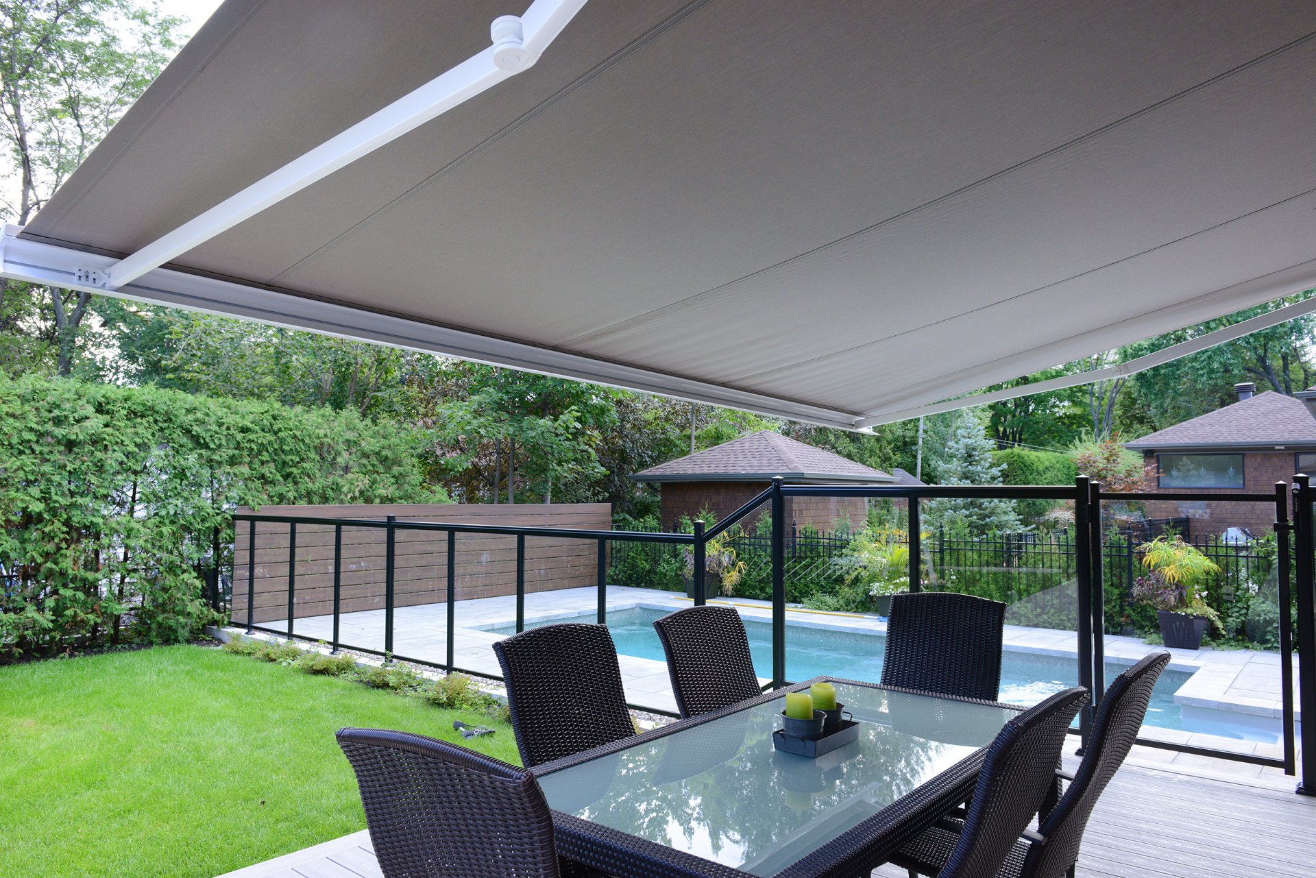 COVERTECH Retractable Awnings Patio Awnings Made in Canada