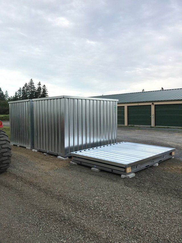 CoverTech Inc. Portable Storage Containers Flat Pack Containers