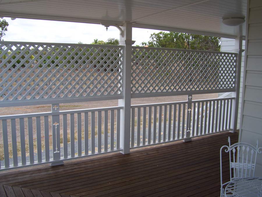 lattice and porch
