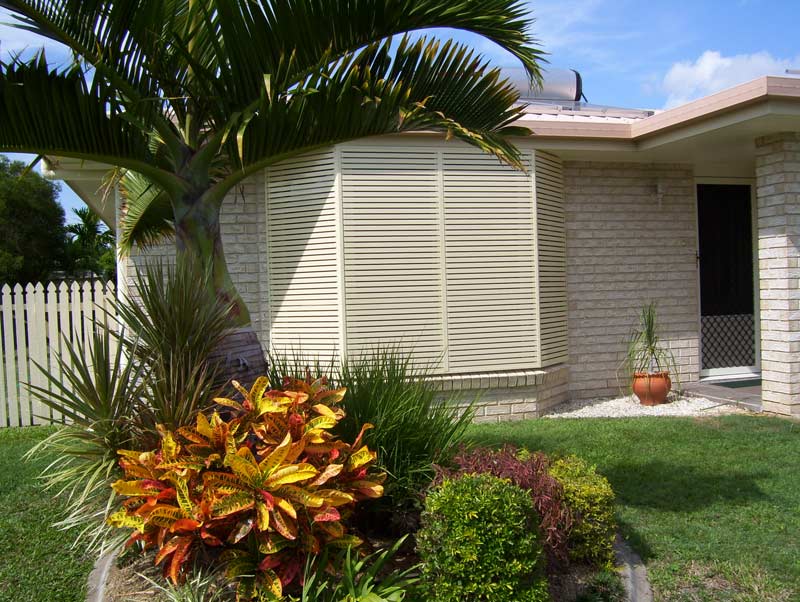 house exterior and garden