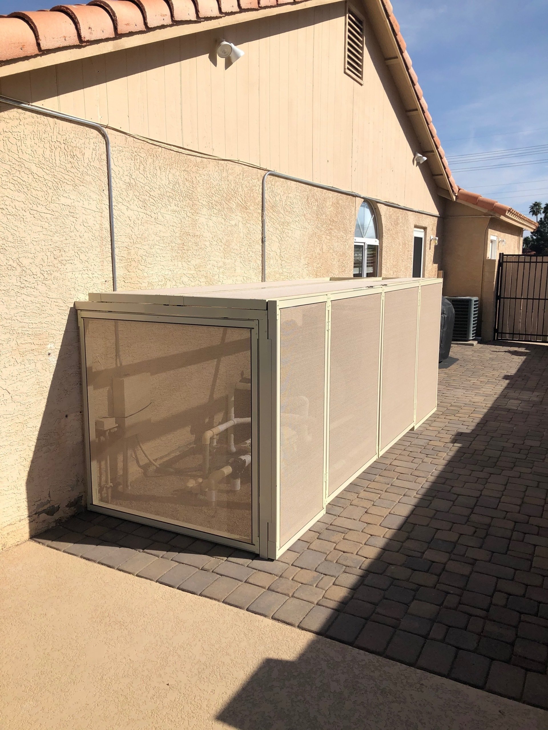 Shades for Pool Equipment Pool Equipment Shades AZ