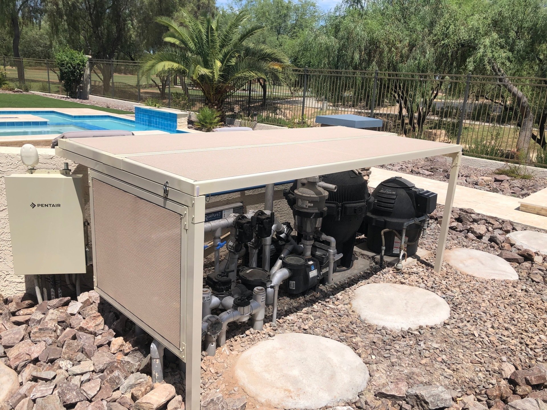 Shades for Pool Equipment Pool Equipment Shades AZ