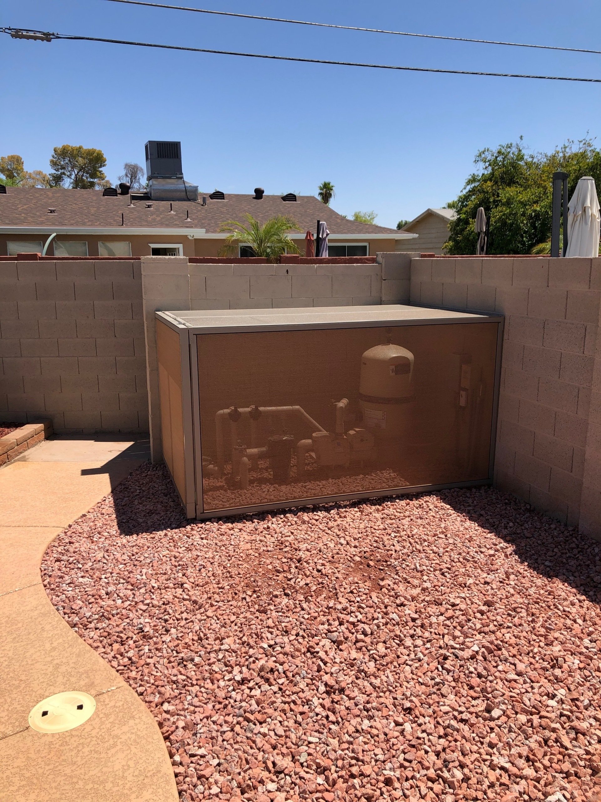 Shades for Pool Equipment Pool Equipment Shades AZ