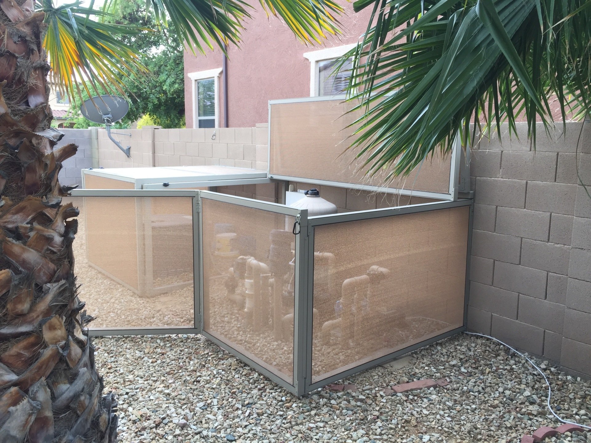 Shades for Pool Equipment Pool Equipment Shades AZ