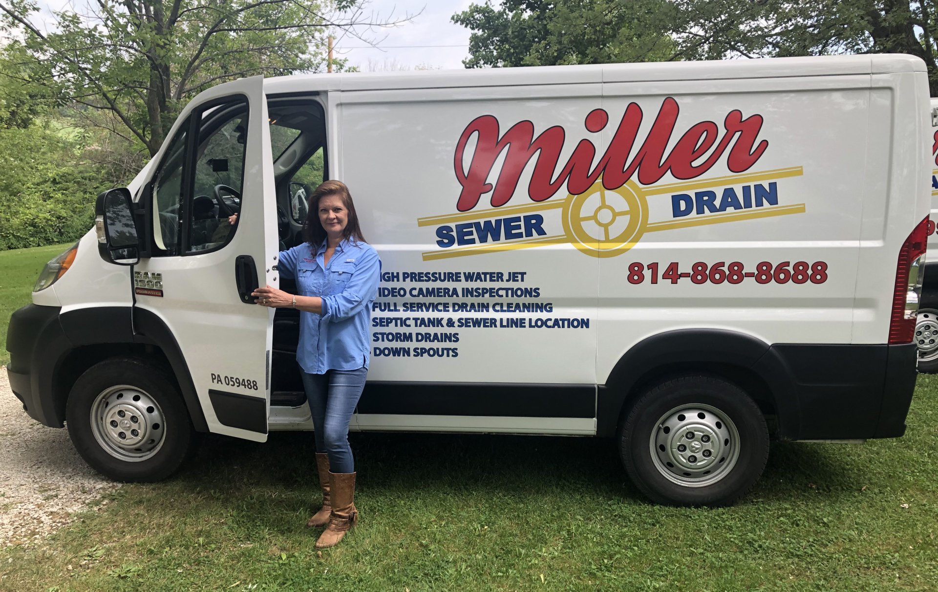 contactus Erie, PA Miller's Sewer & Drain Cleaning