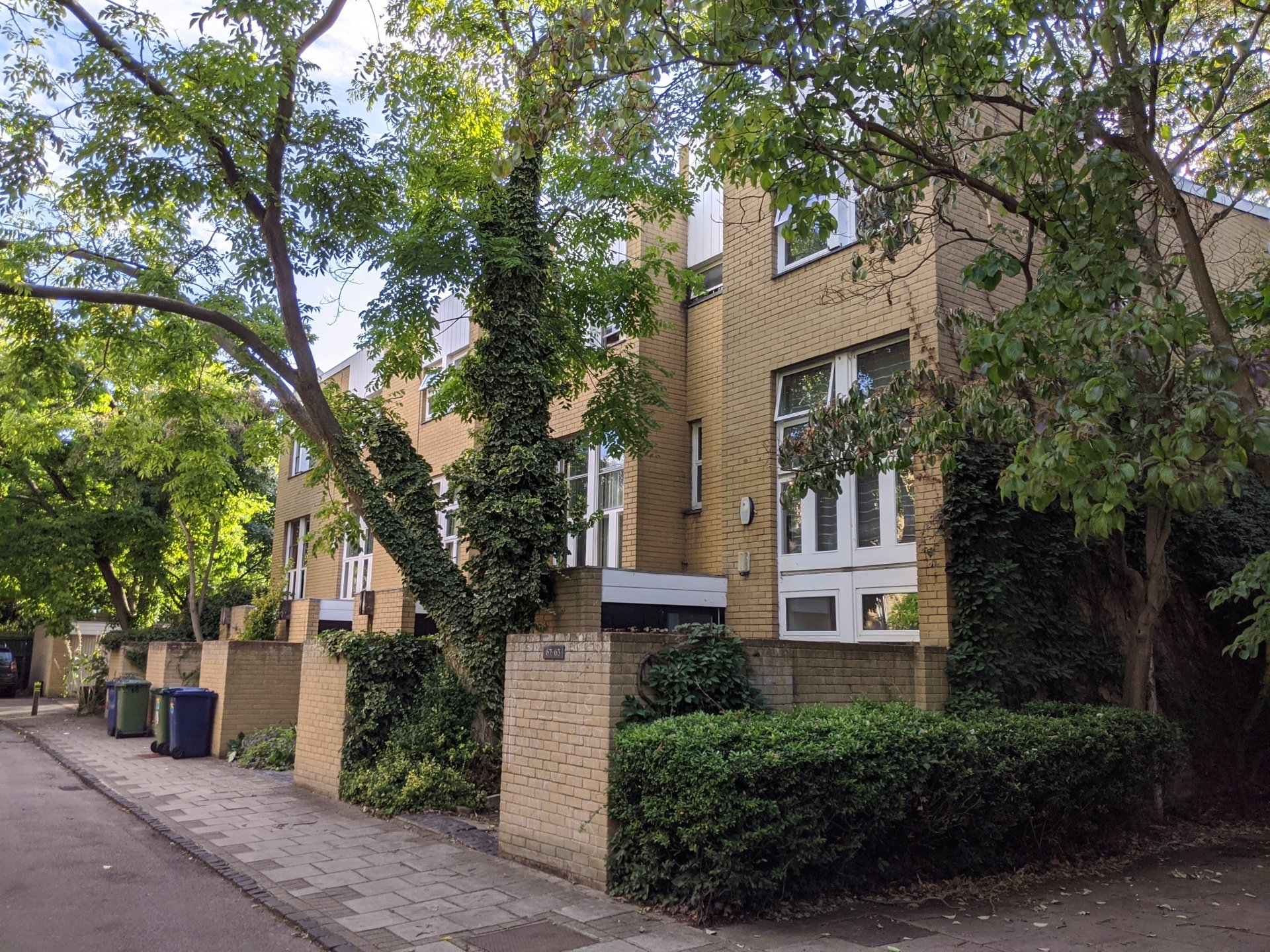 Highsett Houses in central Cambridge UK
