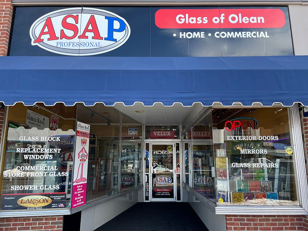 Our Work ASAP Glass Olean, Hamburg & Hornell, NY Warren, PA