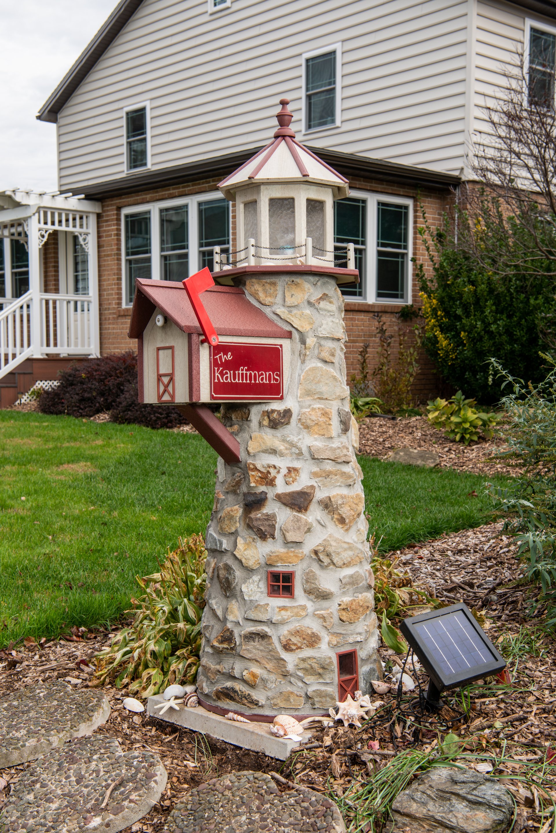 Nautical Mailbox Wooden Lighthouse Mailbox Lancaster County, PA