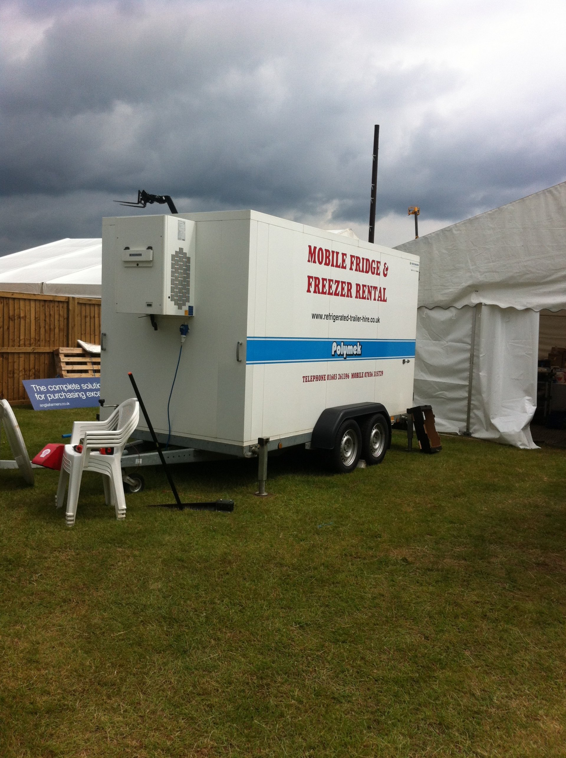 Freezer trailer hire Polymek Refrigerated Trailer Hire