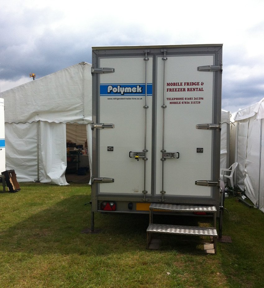 Freezer trailer rental Polymek Refrigerated Trailer Hire