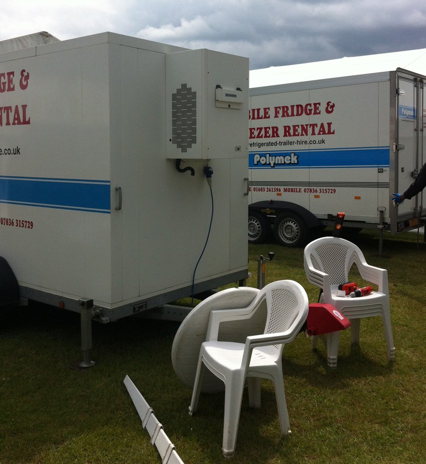 Freezer trailer rental Polymek Refrigerated Trailer Hire