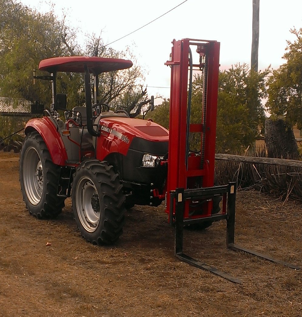 Tractor Mounted Forklifts for most makes McCormack Industries