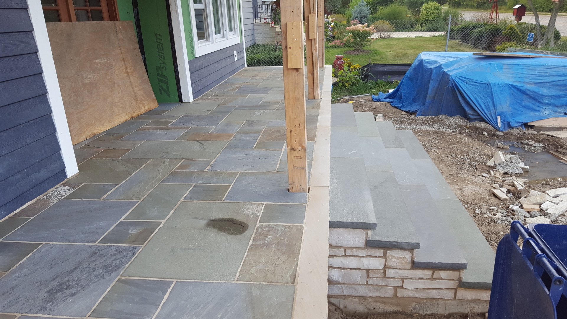 Bluestone Projects | Polbro Masonry