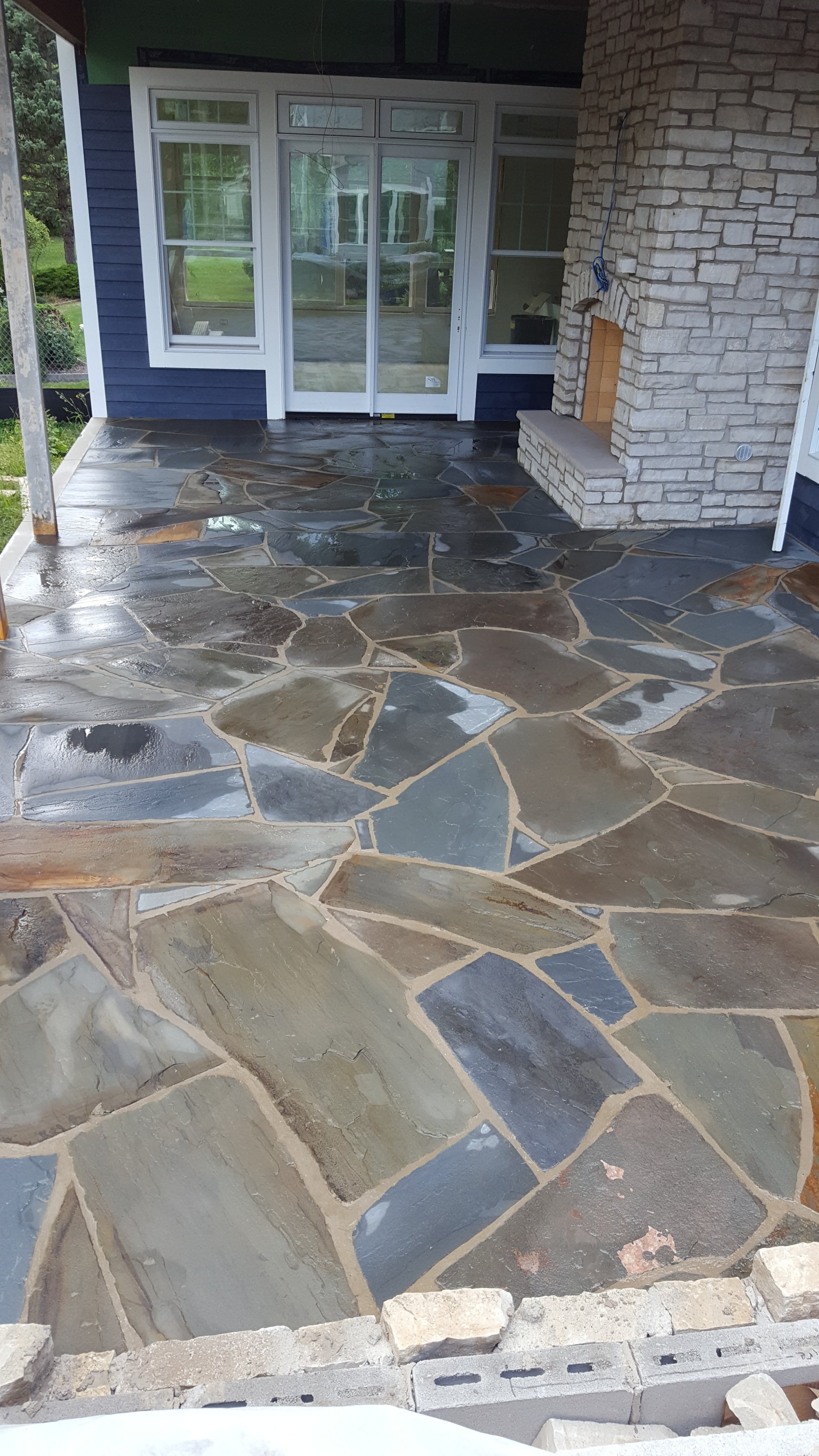 Bluestone Projects | Polbro Masonry