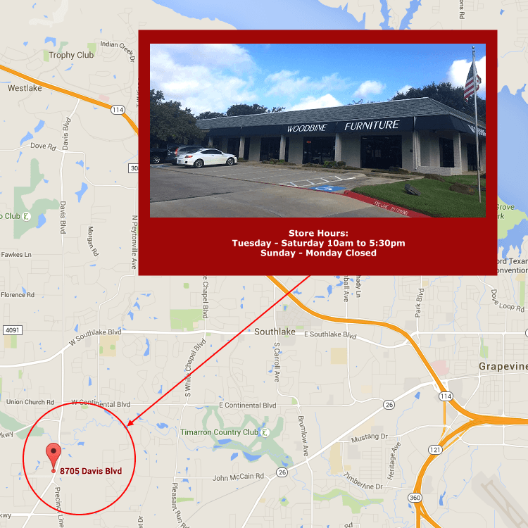 Keller, TX Handcrafted American Furniture Woodbine Furniture