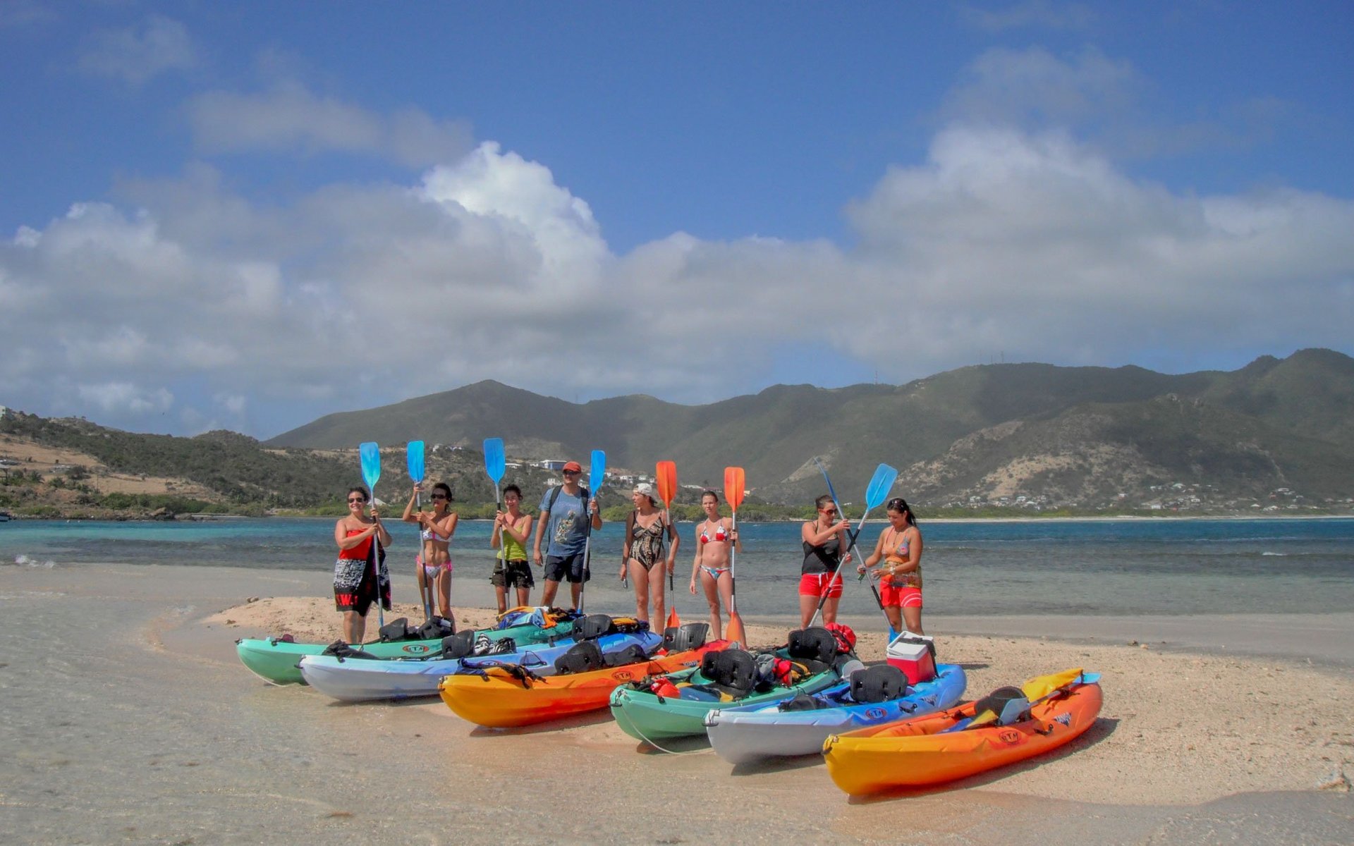 Our best pictures of kayak at St. Maarten Caribbean Paddling