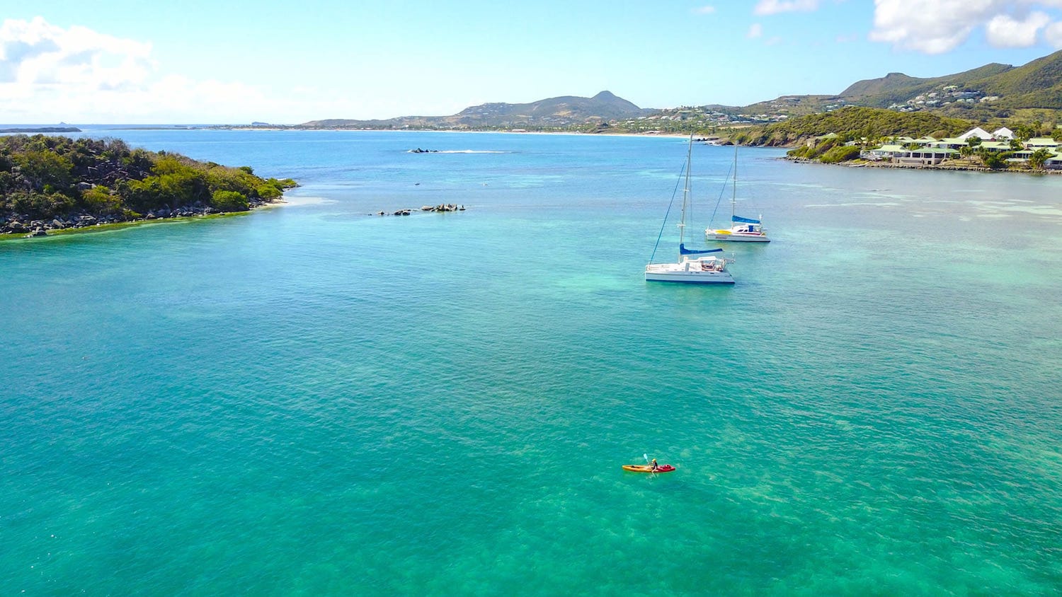 Kayak Rental to Pinel Island Caribbean Paddling