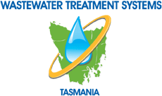 wastewater treatment systems tasmania logo
