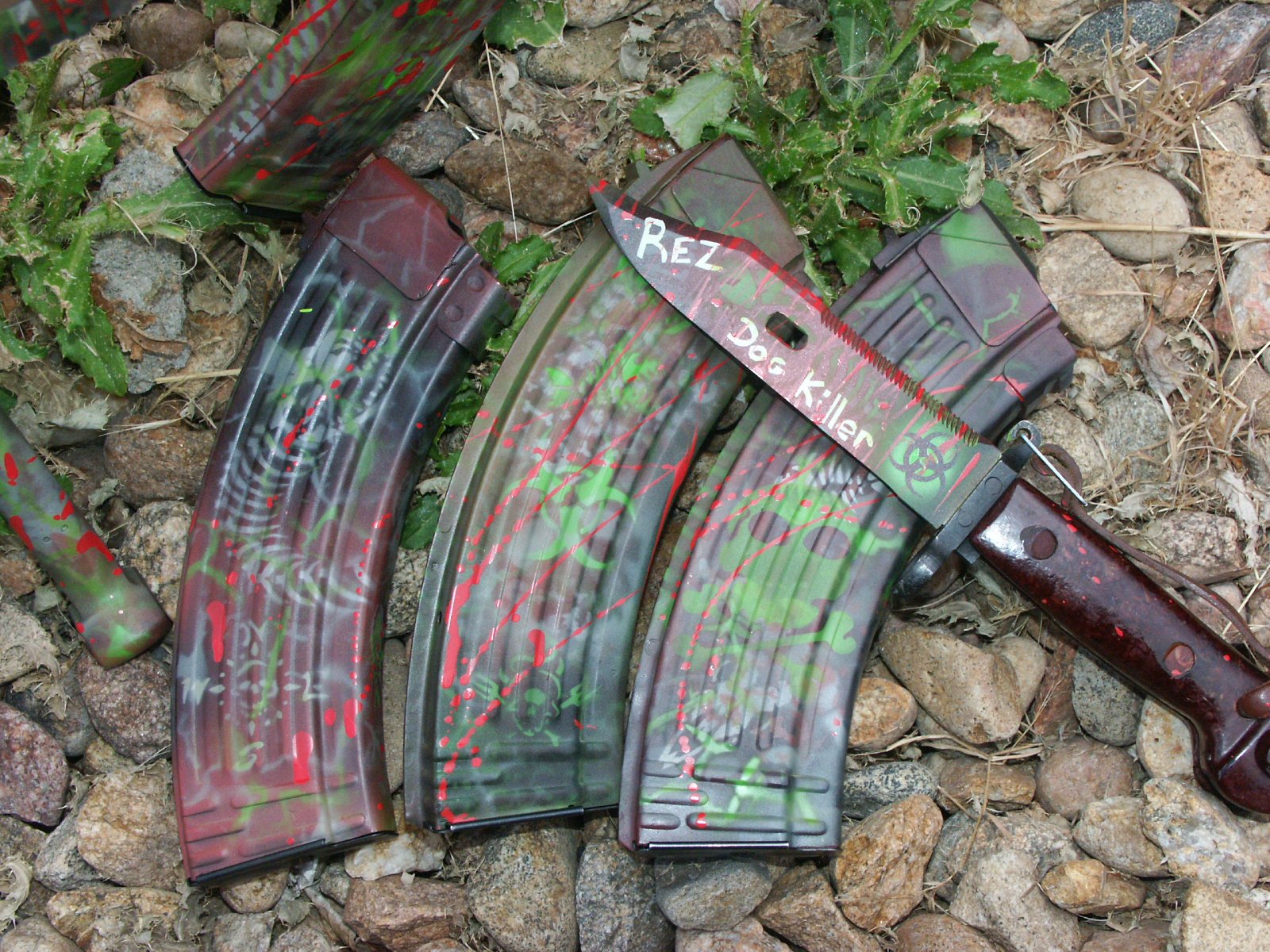 AK-47 Zombie Camouflage