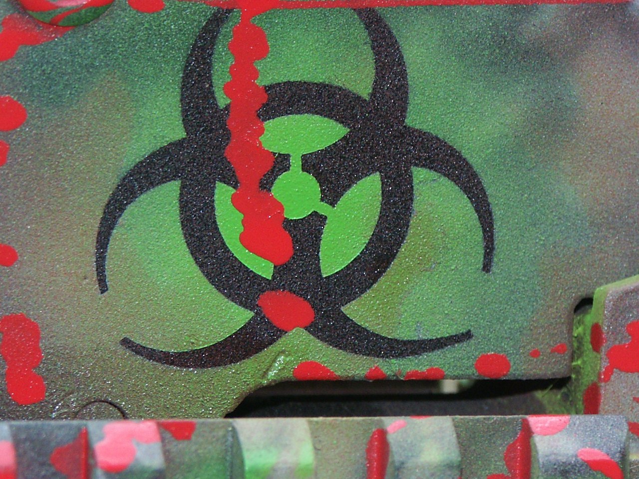 Biohazard coating