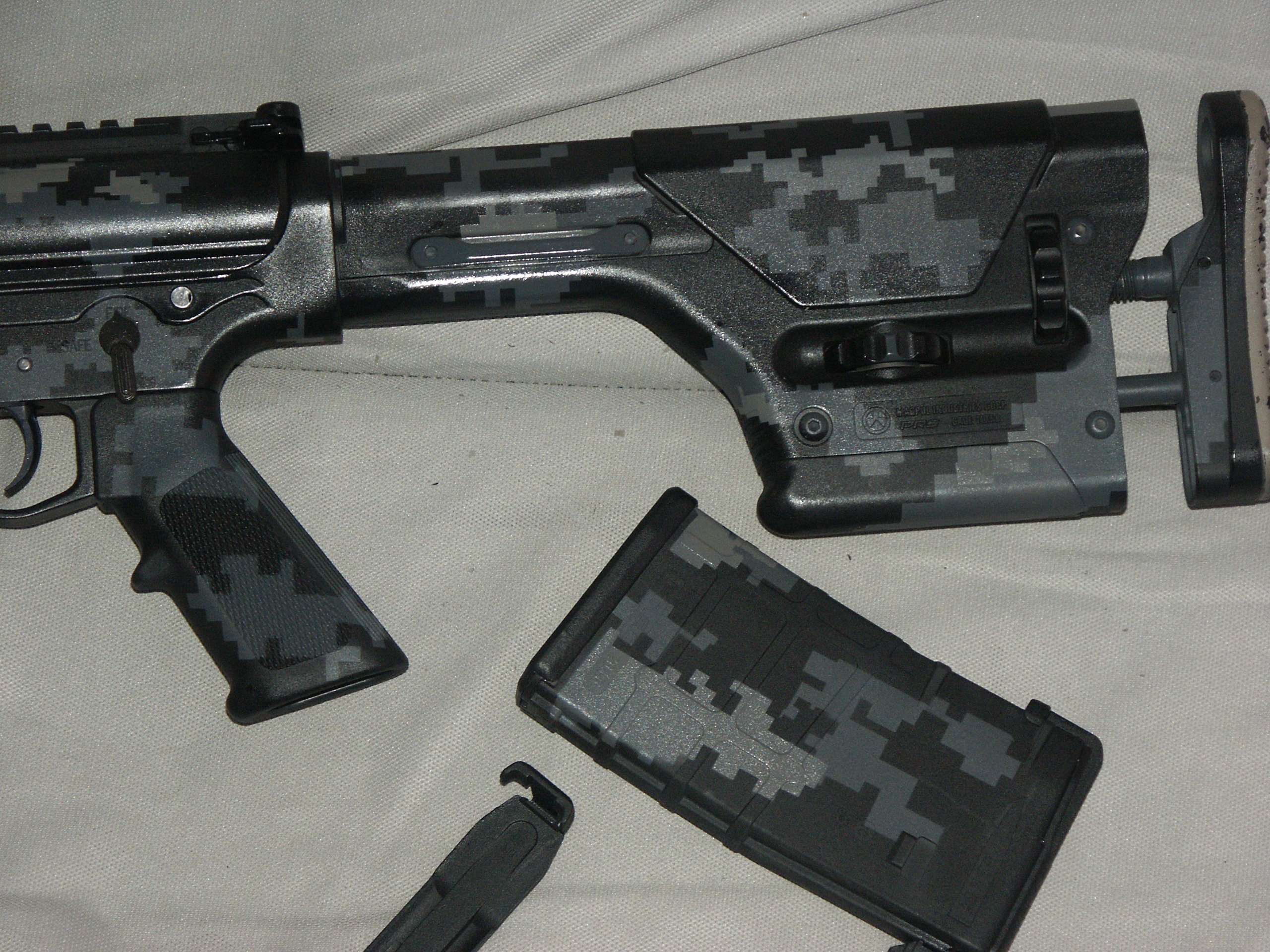 Dark Urban Digital Camouflage